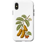Illustration botanique du Tamarin Coque pour iPhone X/XS