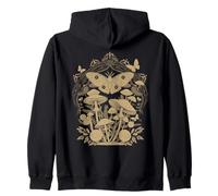 Illustration Botanique Mite Et Champignon Art Nature Sweat à Capuche
