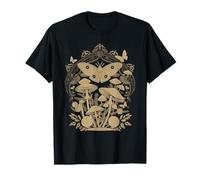 Illustration Botanique Mite Et Champignon Art Nature T-Shirt