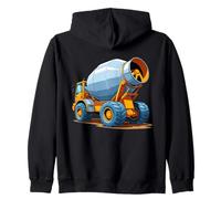 Illustration Cartoon Camion Toupie Sweat à Capuche