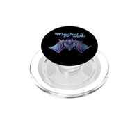 Illustration Chauve-Souris Violette Winging it PopSockets PopGrip pour MagSafe