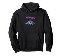 Illustration Chauve-Souris Violette Winging it Sweat à Capuche