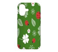 Illustration Coccinelle Aquarelle Mignonne Poche Porte Coque pour iPhone 17