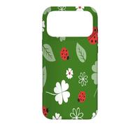Illustration Coccinelle Aquarelle Mignonne Poche Porte Coque pour iPhone 17 Pro Max