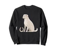 Illustration d’Un Chien Compagnon Symbolique Sweatshirt