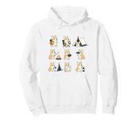 Illustration d'activités de Camping Corgi - Randonnée en Plein air Sweat à Capuche