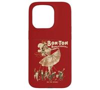 Illustration d'affiche Vintage théâtrale Bon-Ton Etiquette Coque pour iPhone 15 Pro