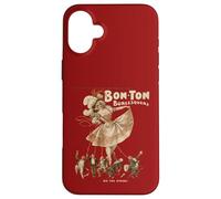 Illustration d'affiche Vintage théâtrale Bon-Ton Etiquette Coque pour iPhone 16 Plus