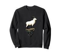 Illustration d'animaux de chèvre de Montagne et Falaise Sweatshirt