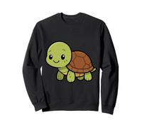 Illustration d'animaux Marins de Dessin animé Tortue Kawaii Sweatshirt