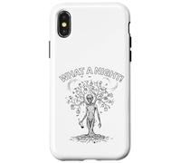 Illustration d'arbre Humain « What a Night Hangover » pour Les Amateurs de fête Coque pour iPhone X/XS