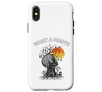Illustration d'arbre Humain « What a Night Hangover » pour Les Amateurs de fête Coque pour iPhone X/XS