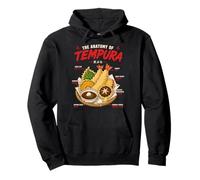 Illustration d'art Japonaise de Tempura Frite Anatomie Sweat à Capuche