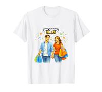 Illustration d'aventure de Couple au détail T-Shirt
