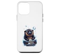Illustration de Bain moussant Happy Platypus Coque pour iPhone 12 Mini
