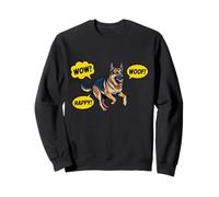 Illustration de Bande dessinée Pop Art Berger Allemand Sweatshirt