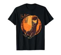 Illustration de basket-ball Slam Dunk Dessin paresseux amateur de basket-ball T-Shirt