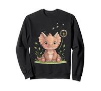 Illustration de bébé Triceratops Dinosaure Sweatshirt