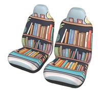 Illustration De Bibliothèque De Dessin Animé Housses De Siège Lot De 2 Universelle Housse De Sieges Voitures Confort Couvre Sieges pour Monospaces Passager Camions