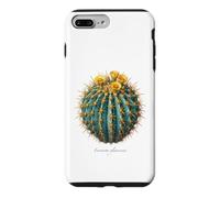Illustration de Cactus Bleu Ferocactus glaucescens Coque pour iPhone 7 Plus/8 Plus