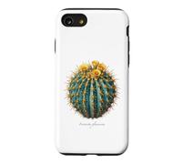 Illustration de Cactus Bleu Ferocactus glaucescens Coque pour iPhone SE (2020) / 7/8