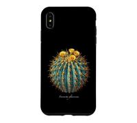 Illustration de Cactus Bleu Ferocactus glaucescens Coque pour iPhone XS Max
