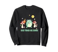 Illustration de Champignon Grenouille Espoir cottagecore Sweatshirt