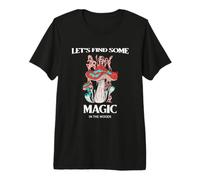 Illustration de Champignons Let's Find Some Magic in The Woods T-Shirt Haut de Gamme