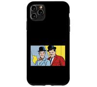 Illustration de Chapeau Melon rétro Pop Art comédique Classique Duo Coque pour iPhone 11 Pro Max