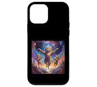 Illustration de Chat inspirée de l'art du surréalisme - Mignon Sauvage Coque pour iPhone 12 Mini