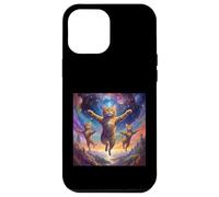Illustration de Chat inspirée de l'art du surréalisme - Mignon Sauvage Coque pour iPhone 12 Pro Max
