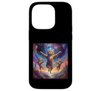 Illustration de Chat inspirée de l'art du surréalisme - Mignon Sauvage Coque pour iPhone 14 Pro
