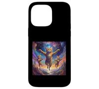 Illustration de Chat inspirée de l'art du surréalisme - Mignon Sauvage Coque pour iPhone 14 Pro Max
