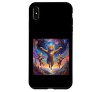 Illustration de Chat inspirée de l'art du surréalisme - Mignon Sauvage Coque pour iPhone XS Max