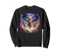 Illustration de Chat inspirée de l'art du surréalisme - Mignon Sauvage Sweatshirt