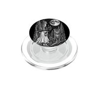 Illustration de Chat Mystique pour Amoureux de la Nature PopSockets PopGrip pour MagSafe