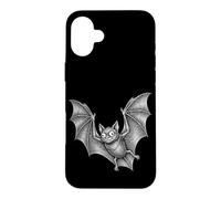 Illustration de Chauve-Souris Amusante pour Halloween Coque pour iPhone 16 Plus