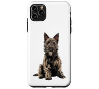 Illustration de Chien Berger Picard Gris Coque pour iPhone 11 Pro Max