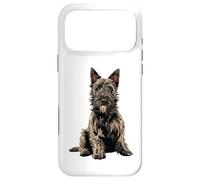 Illustration de Chien Berger Picard Gris Coque pour iPhone 17 Pro Max