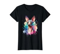 Illustration de Chien Terrier américain sans Poils T-Shirt Graphique avec Valeur