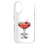 Illustration de Cocktail Vintage avec Rob Roy Coque pour iPhone 17
