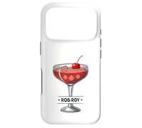 Illustration de Cocktail Vintage avec Rob Roy Coque pour iPhone 17 Pro