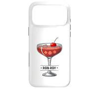 Illustration de Cocktail Vintage avec Rob Roy Coque pour iPhone 17 Pro Max