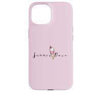 Illustration de Cornet de crème glacée Summer Daze Coque pour iPhone 15