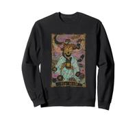 Illustration de crâne de carte de tarot de la maman Sweatshirt