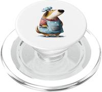 Illustration de Cuisinier culinaire de Chien fantaisiste PopSockets PopGrip pour MagSafe