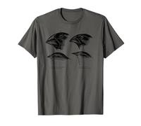 Illustration de Darwin's Finches Evolution Athéist T-Shirt