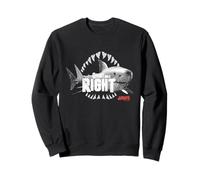 Illustration de Dents de Requin Jaws Quint Was Right Sweatshirt