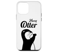 Illustration de Dessin animé Cool Funny Otter Coque pour iPhone 12 Mini