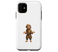 Illustration de Dessin animé Homme pauvre confus Coque pour iPhone 11